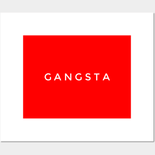 Gangsta Posters and Art